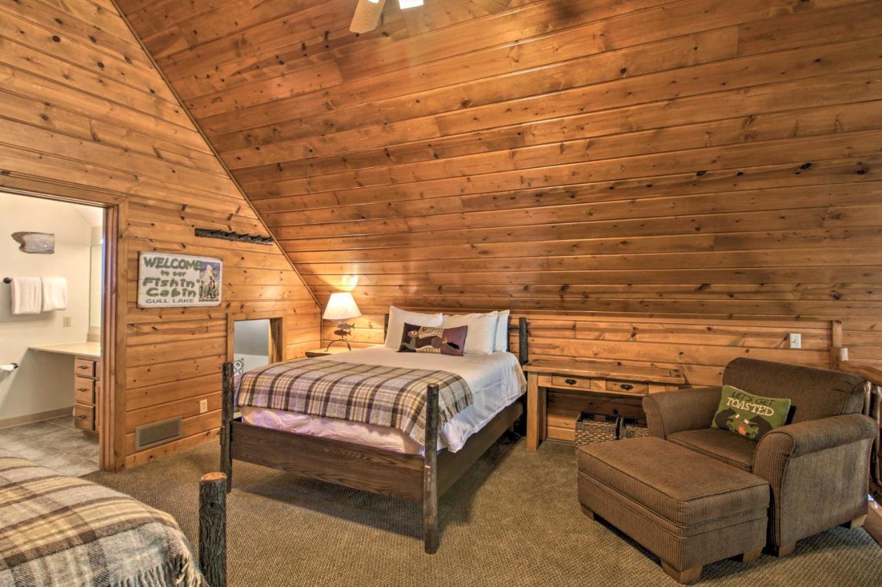 Alluring Nisswa Cabin On Gull Lake With Fireplace! Ngoại thất bức ảnh